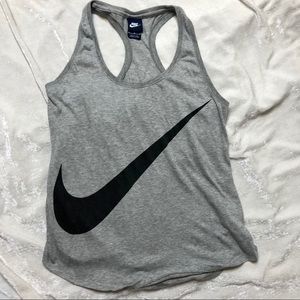 Grey Nike “Swoosh” Tank Top